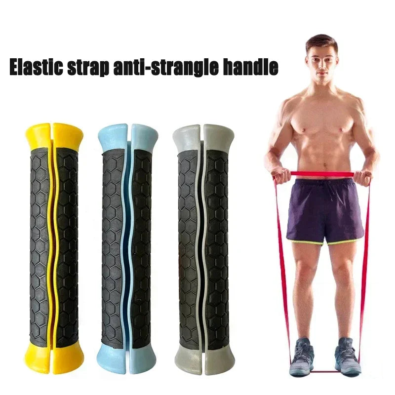 Elastic Band Sport Handles Fitness Tension Rope Accessories